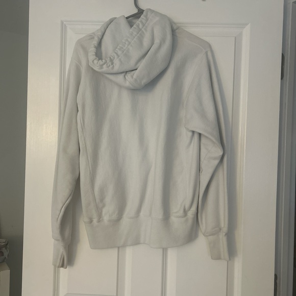 White champion reverse weave hoodie - Picture 2 of 3